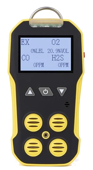 Multi 4 in 1 Gas Detector O2 H2S LEL CO